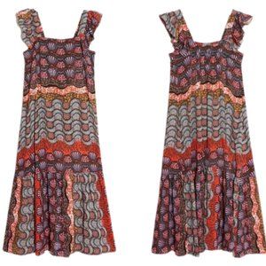 Corey Lynn Calter Doriane Printed Ruffle Sundress - XS